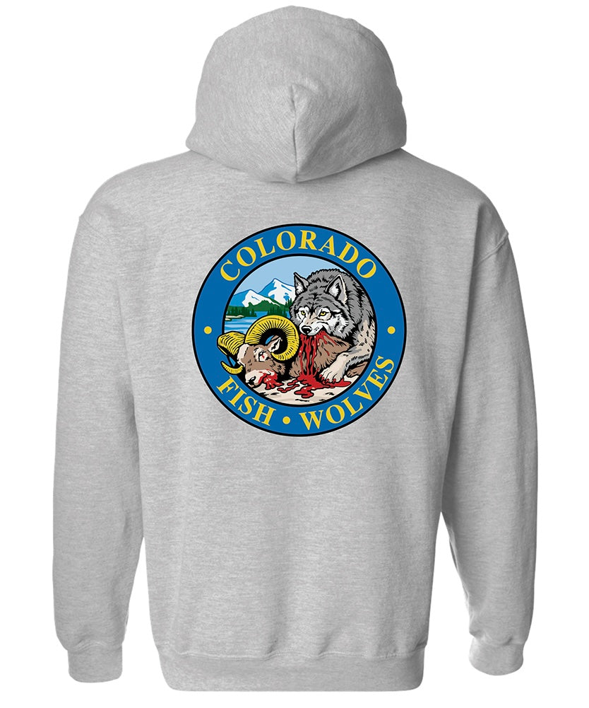 Colorado DELIST THE WOLF Hoodie with Ram