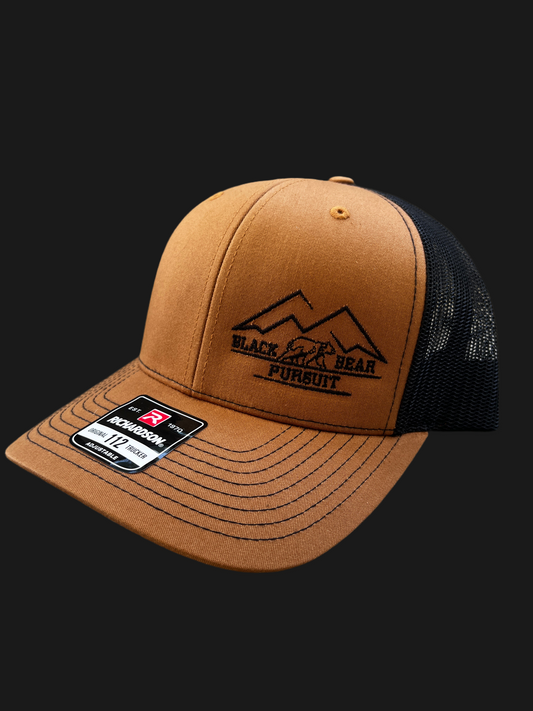 BBP Bear Original Logo Hat - Caramel and Black