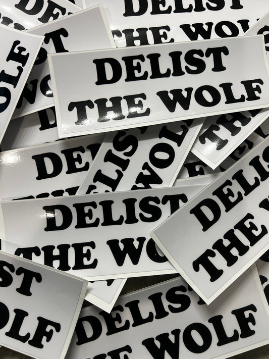 DELIST THE WOLF