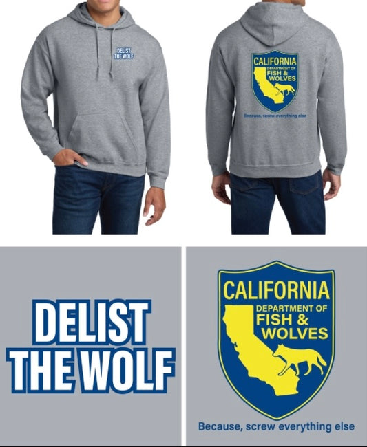 Delist The Wolf Hoodie