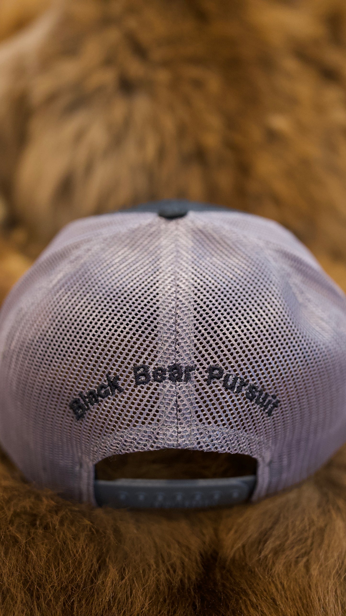 BBP Bear Hunter Logo Hat - Black/Gray