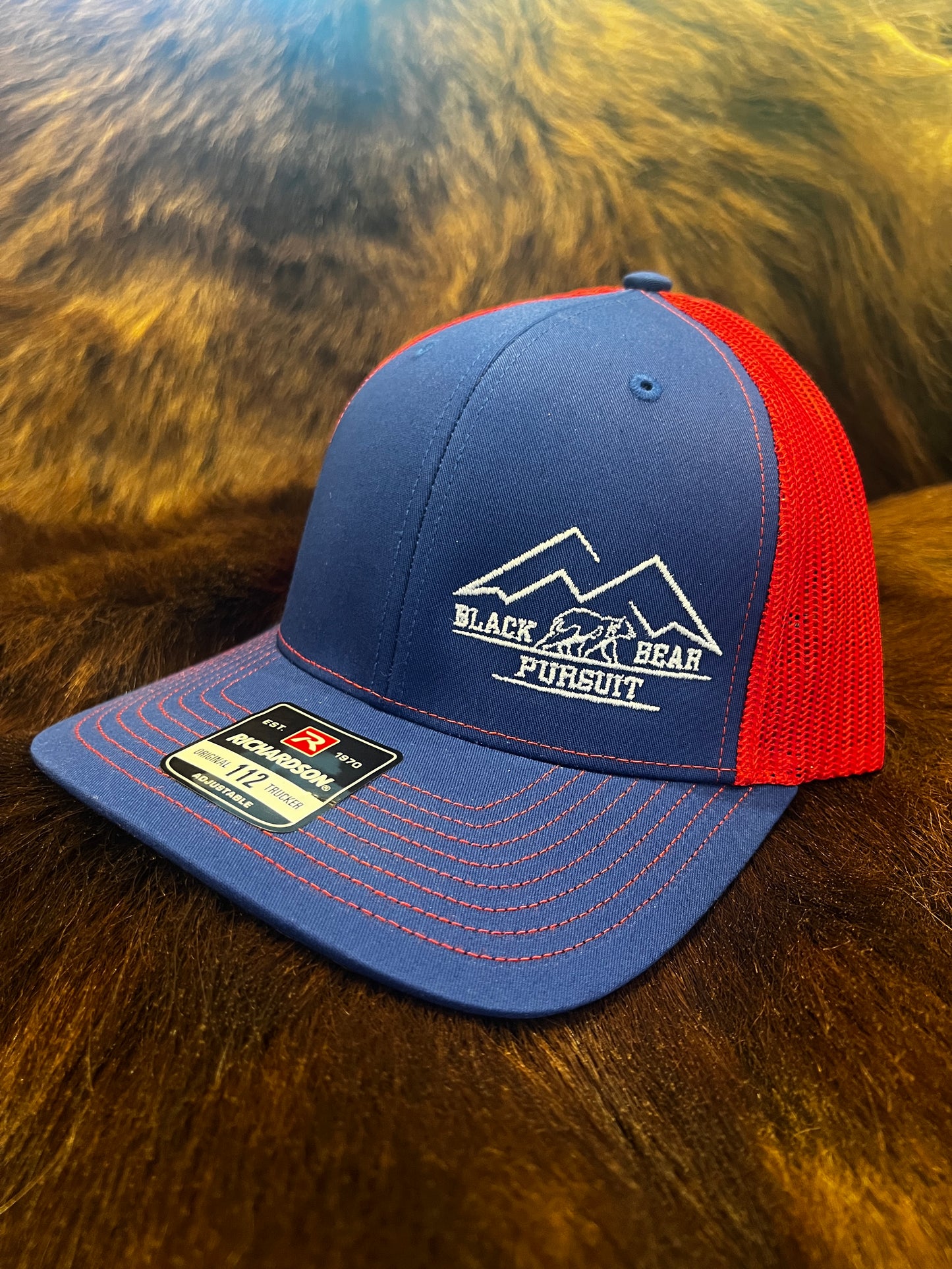 BBP Bear Original Logo Hat - Red, White and Blue