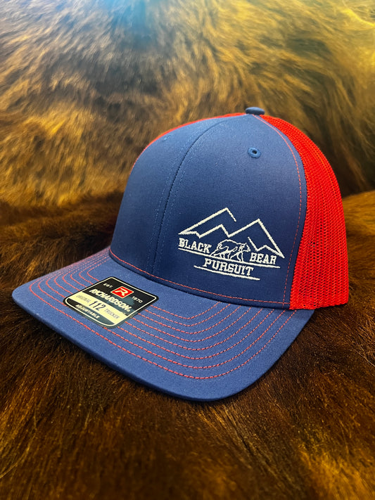 BBP Bear Original Logo Hat - Red, White and Blue