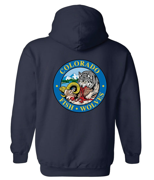 Colorado DELIST THE WOLF Hoodie with Ram