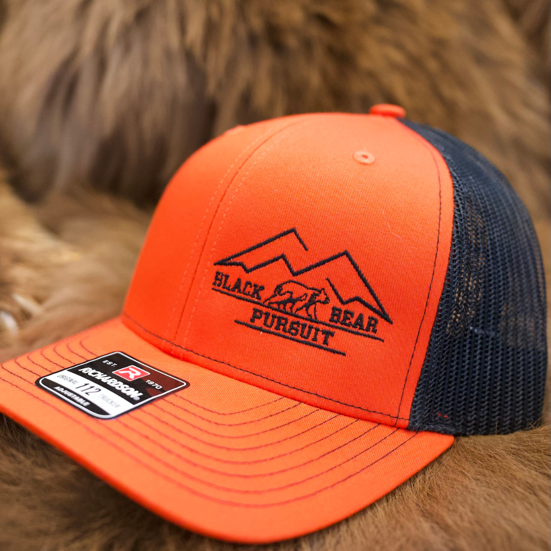 BBP Hat Original Logo - Hunters Orange/Black