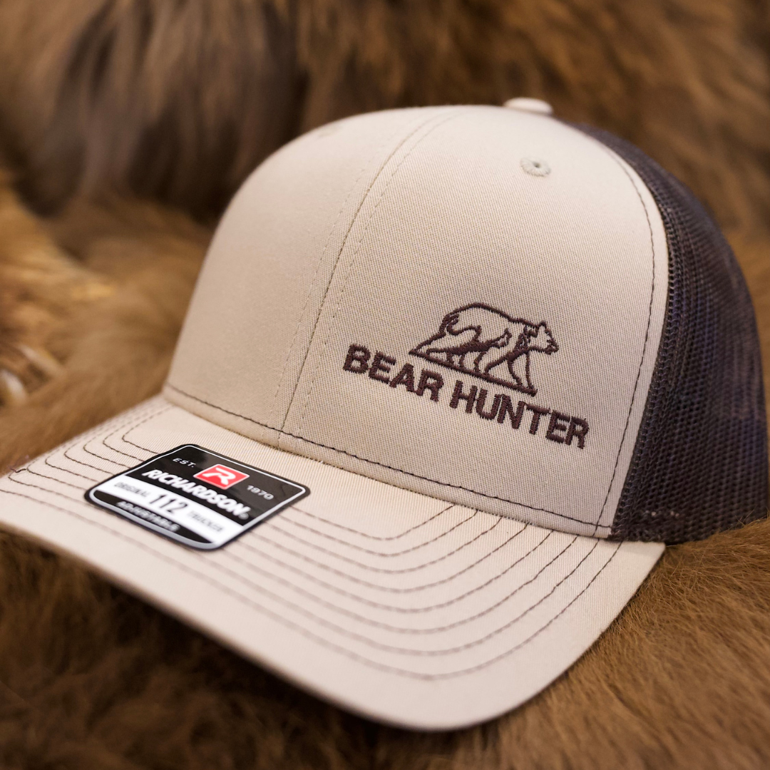 BBP Bear Hunter Logo Hat - Tan/Brown